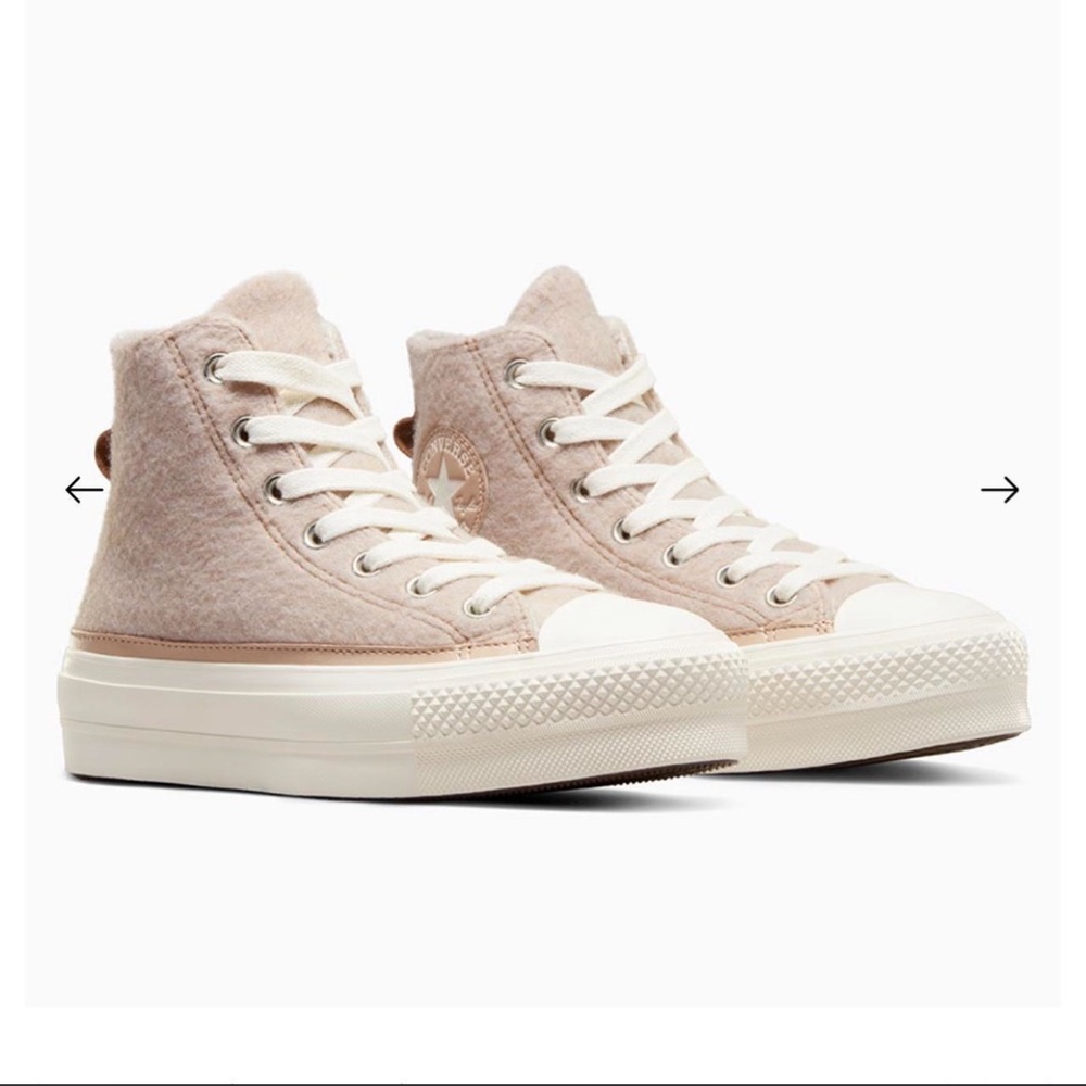 Converse Women's High-Top Sneakers - Light Pink